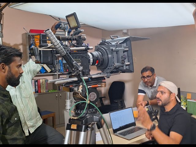 AD Film BTS with Mohan Joshi ji