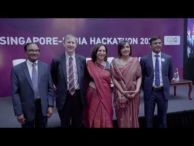 BTS | Nanyang Tech University | AICTE launch Singapore-India Hackathon 2023 | Mayhigh Films